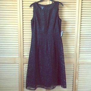 Nine West Black Lace Dress